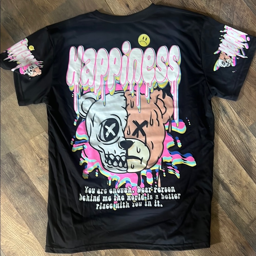 Black Graphic T-Shirt
